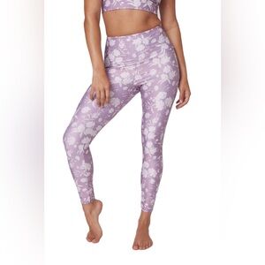 Onzie Lavender Floral Leggings